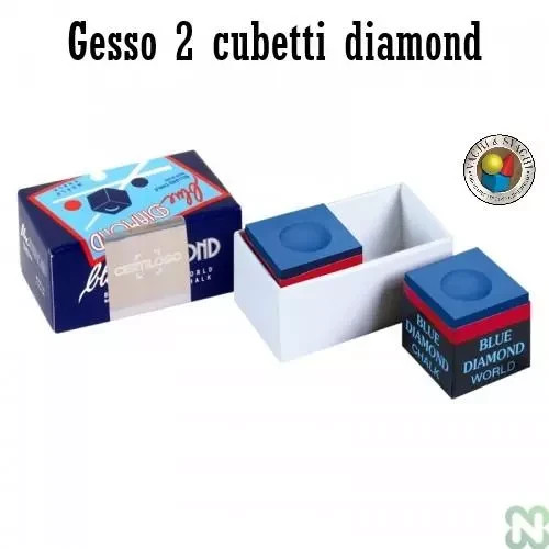 Gesso biliardo blue - gesso, diamond