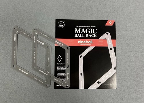 Magic racking template 9ball - template,