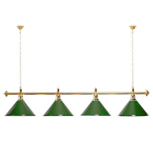 Lampada biliardo con 4 - lampada, da