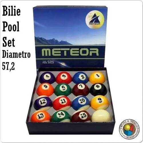 Bilie set per pool meteor - bilie,