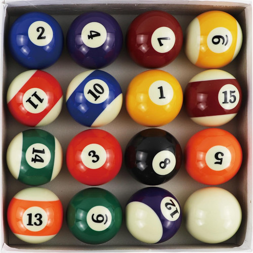 Scatola palline biliardo - di,